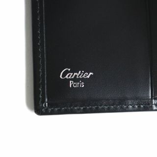極美品▽Cartier カルティエ パシャ シルバーロゴ金具付き レザー