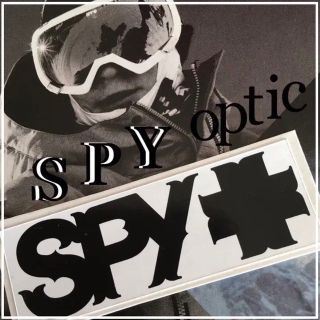 スパイ(SPY)のSPYスパイオプティックUS限定ボックスゴシックロゴバナー ステッカー (その他)