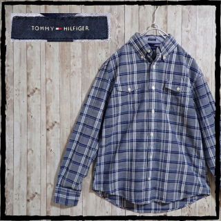 トミーヒルフィガー(TOMMY HILFIGER)の美品 トミーヒルフィガー TOMMY HILFIGER チェック シャツ(シャツ)