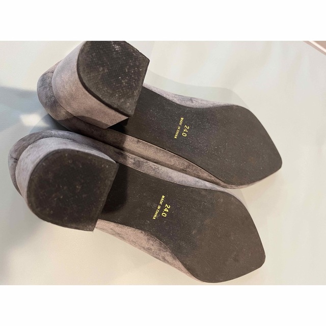 SESTO(セスト)のグレーパンプス　ヒール5センチ　使用2回 レディースの靴/シューズ(ハイヒール/パンプス)の商品写真