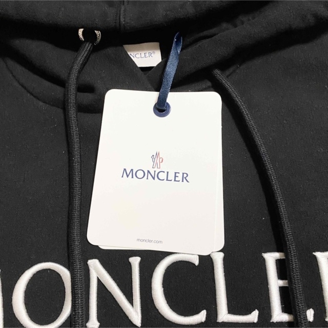 新品未使用！送料込み★MONCLER★ロゴ入り フーディー