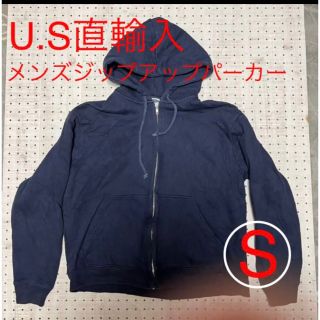 オールドネイビー(Old Navy)のU.S-191  U.S直輸入　メンズジップアップパーカー　S(パーカー)