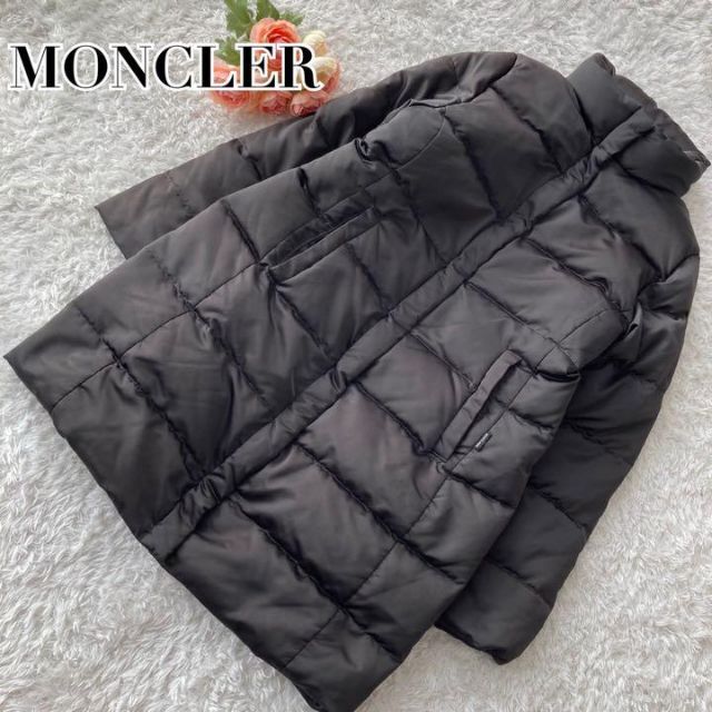 美品♡MONCLER モンクレール ダウンコート ブラック サイズ1-