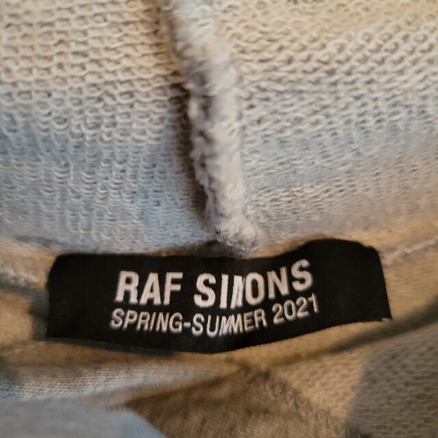 RAF SIMONS 21ss デストロイオーバーサイズパーカーメンズ