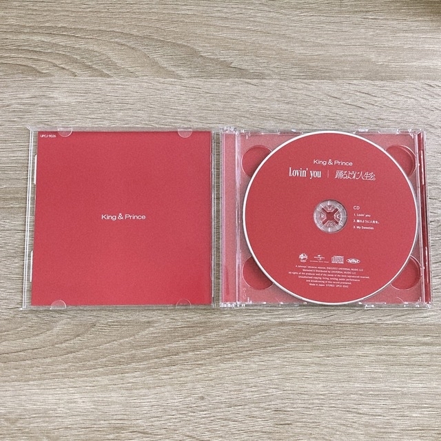 Lovin' you 初回限定盤A＋公式写真5枚 エンタメ/ホビーのCD(ポップス/ロック(邦楽))の商品写真