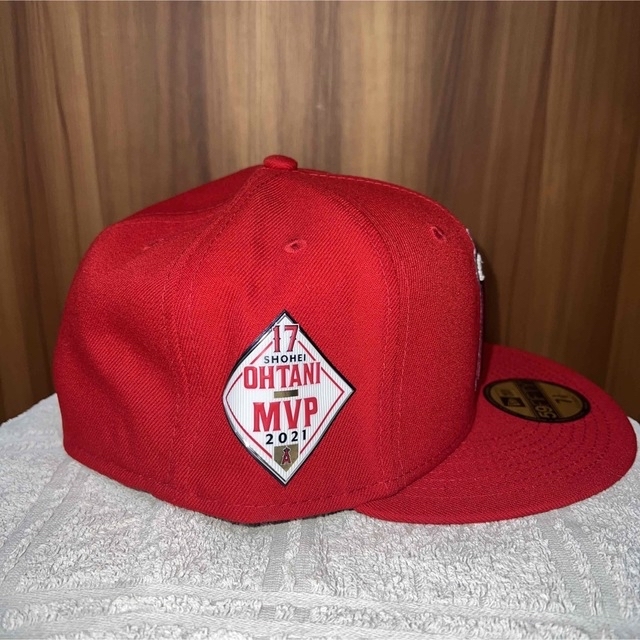 NEW ERA(ニューエラー)の新品未使用　大谷翔平MVP記念　LAエンゼルス　NEW ERAキャップ　数量限定 メンズの帽子(キャップ)の商品写真