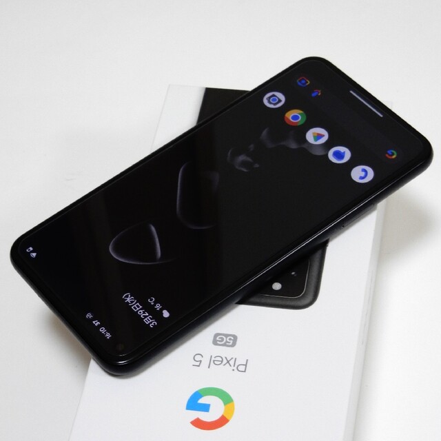 SIMフリー Google Pixel 5 5G 128GB Jst Black - スマートフォン本体