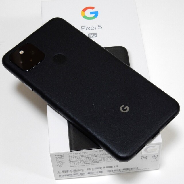 SIMフリー Google Pixel 5 5G 128GB Jst Black-