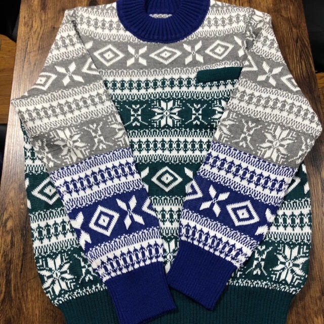 sacai サカイ ノルディックニット Knit