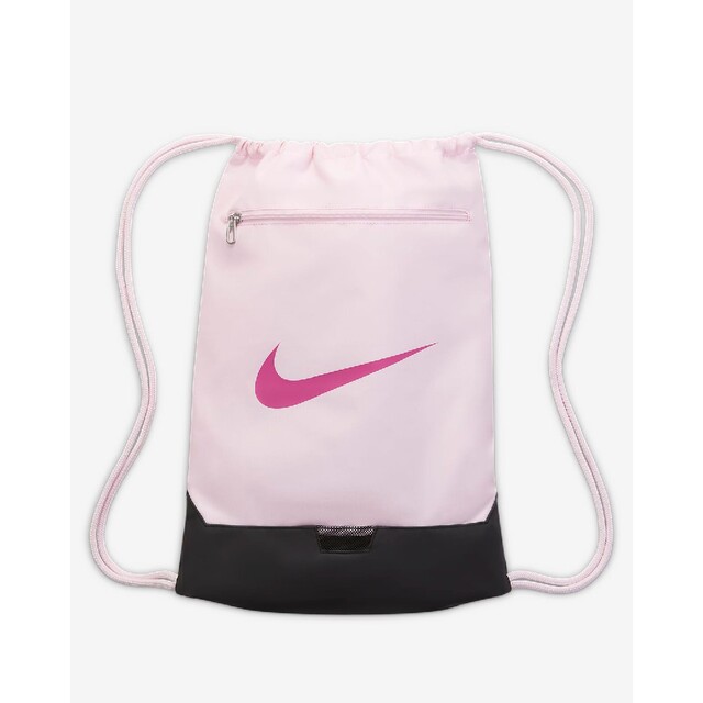 NIKE(ナイキ)のタグ付き【NIKE】ナップサック18L　ピンク キッズ/ベビー/マタニティのこども用バッグ(リュックサック)の商品写真