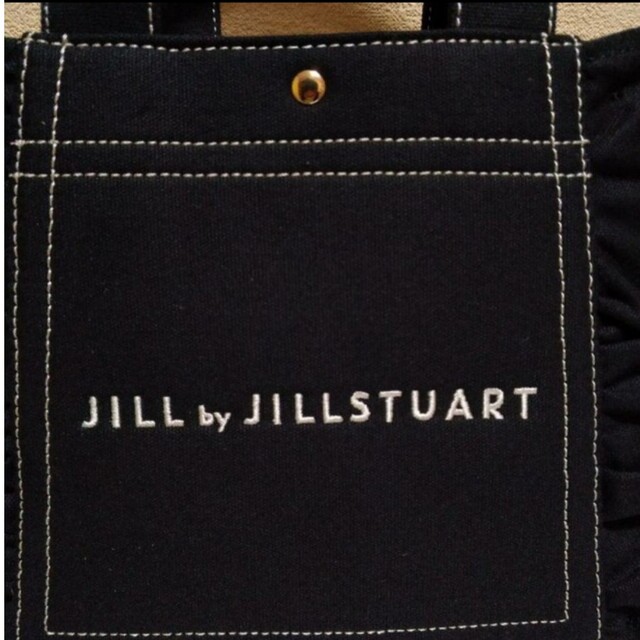 JILL by JILLSTUART(ジルバイジルスチュアート)の【新品】ジルバイジルスチュアート フリルトート(小) ブラック レディースのバッグ(ハンドバッグ)の商品写真