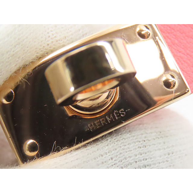 Hermes(エルメス)の美品エルメスケリーグローブホルダーピンクローズゴールド金具ピンクゴールドヴォース レディースのファッション小物(その他)の商品写真