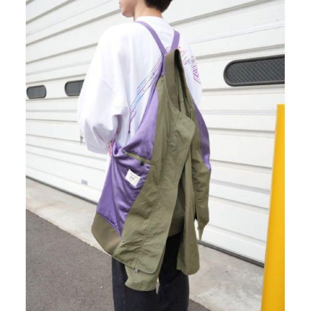 BACKPACK JAKETカーキ　ENDRECHERI×ZOZOコラボ