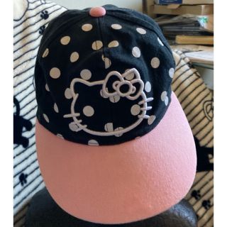 ハローキティ(ハローキティ)の[ハローキティ Hello Kitty]おしゃれなツートンカラーキャップCAP(帽子)