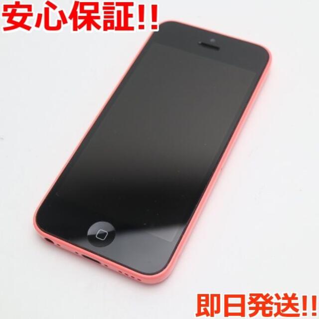 iPhone(アイフォーン)の美品 iPhone5c 16GB ピンク  M444 スマホ/家電/カメラのスマートフォン/携帯電話(スマートフォン本体)の商品写真