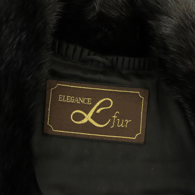 サガミンク ELEGANCE L fur 金サガ ミンクファーコート ダーク レディースのジャケット/アウター(毛皮/ファーコート)の商品写真