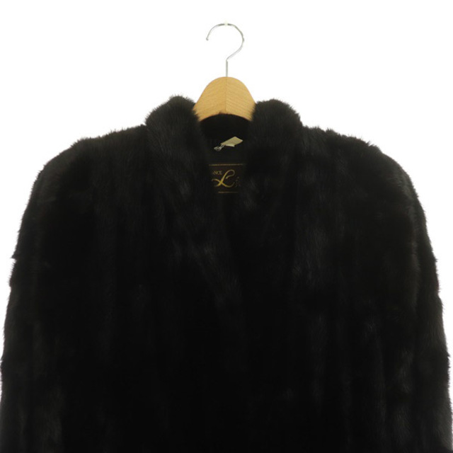 サガミンク ELEGANCE L fur 金サガ ミンクファーコート ダーク レディースのジャケット/アウター(毛皮/ファーコート)の商品写真