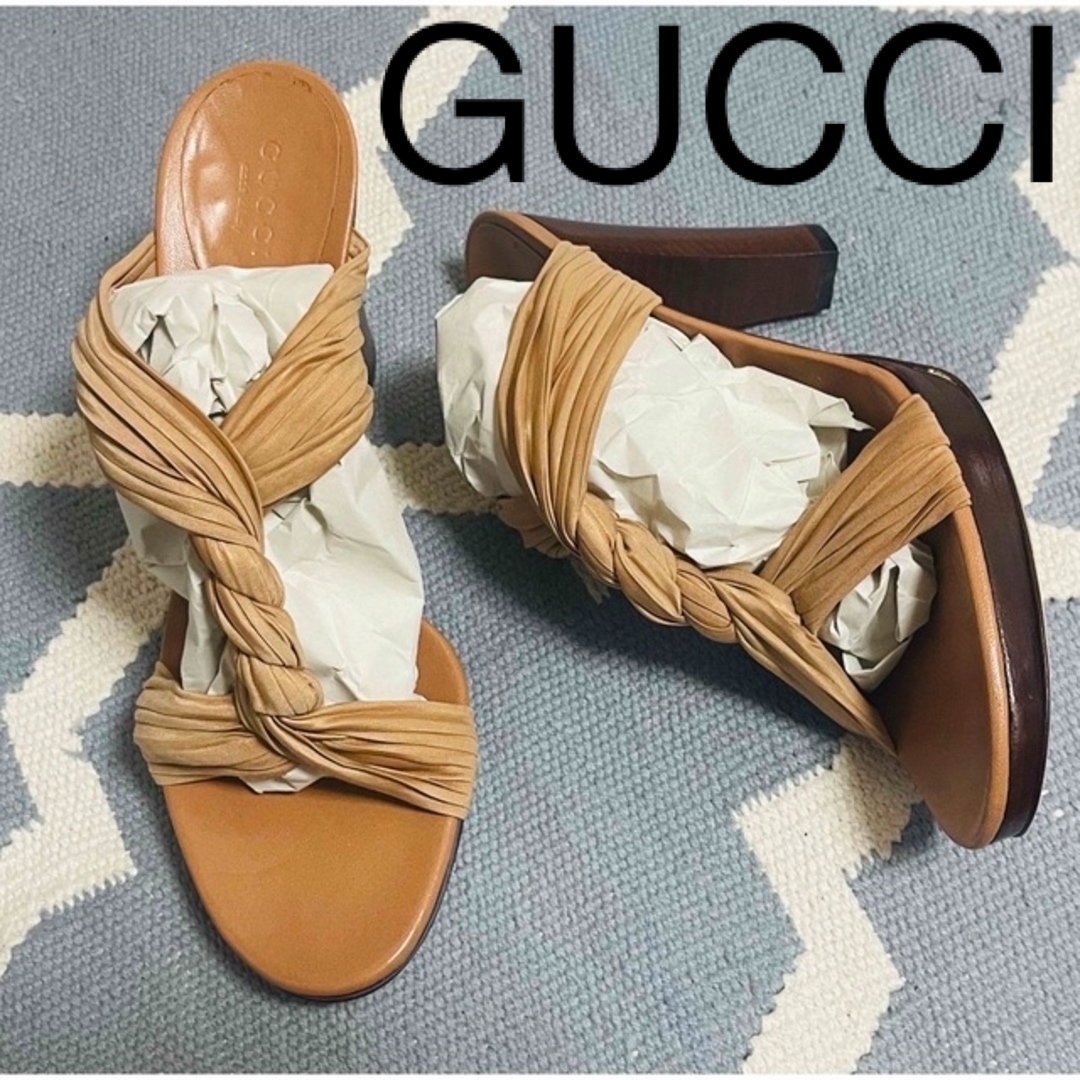 Gucci(グッチ)の未使用　状態考慮　GUCCI サンダル　ミュール　37C レディースの靴/シューズ(サンダル)の商品写真