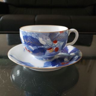 香蘭社 コーヒーカップ&ソーサーセット 希少品 専用ケース付き-