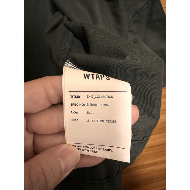 WTAPS  21FW BUDS / LS / COTTON. SERGE