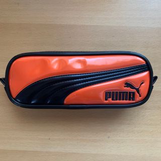 プーマ(PUMA)のPUMA ペンケース　ブラック＆オレンジ　【新品未使用】(ペンケース/筆箱)