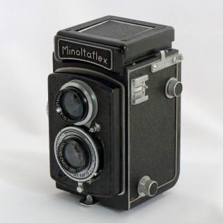コニカミノルタ(KONICA MINOLTA)のミノルタフレックスⅡB　二眼レフカメラ（送料無料）(フィルムカメラ)