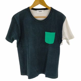 アロイ(ALOYE)のALOYE(アロイ) バイカラー ポケット半袖Tシャツ メンズ トップス(Tシャツ/カットソー(半袖/袖なし))