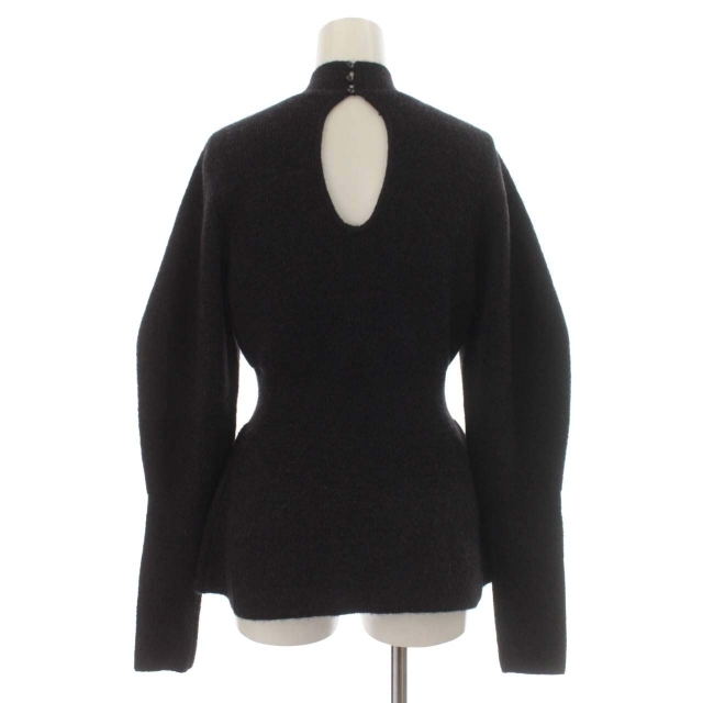 トゥデイフル 22AW Puffsleeve Peplum Knit F グレー