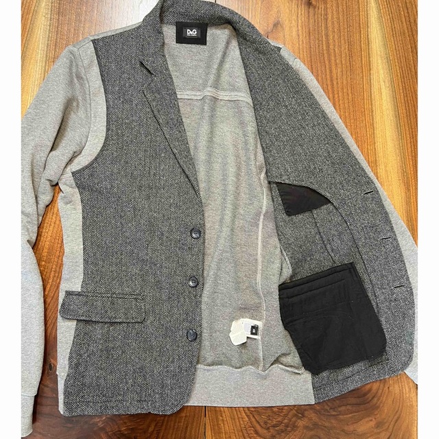D&G(ディーアンドジー)の❗️DG ドッキングジャケット48 検LEON メンズのジャケット/アウター(テーラードジャケット)の商品写真