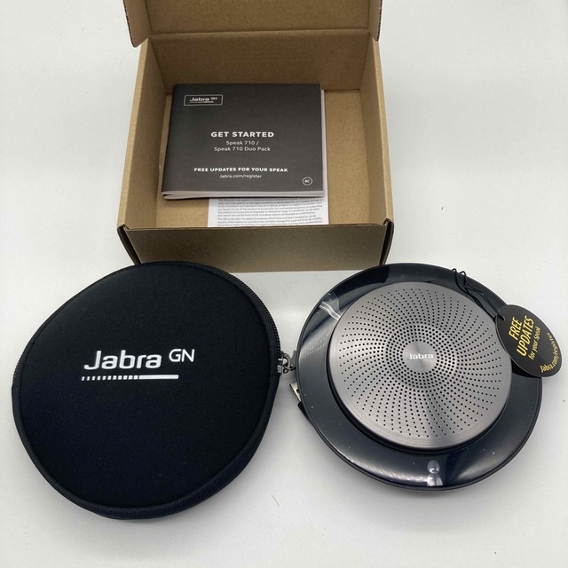 全国組立設置無料 7710-309D ポータブルスピーカーフォン Jabra Speak 710 MS 2台