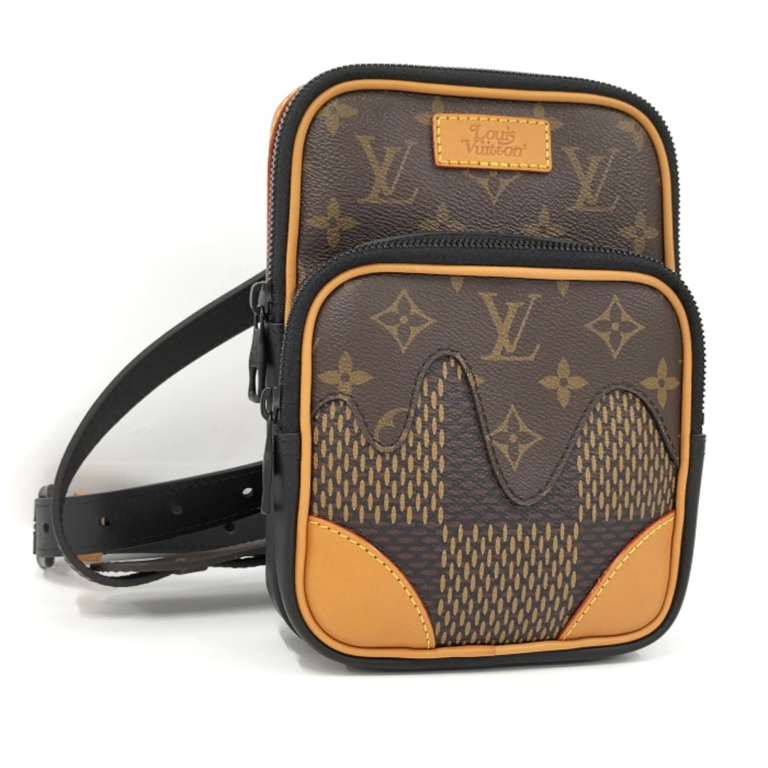 LOUIS VUITTON アマゾン スリングバッグ ショルダーバッグファスナーポケット×1製造番号