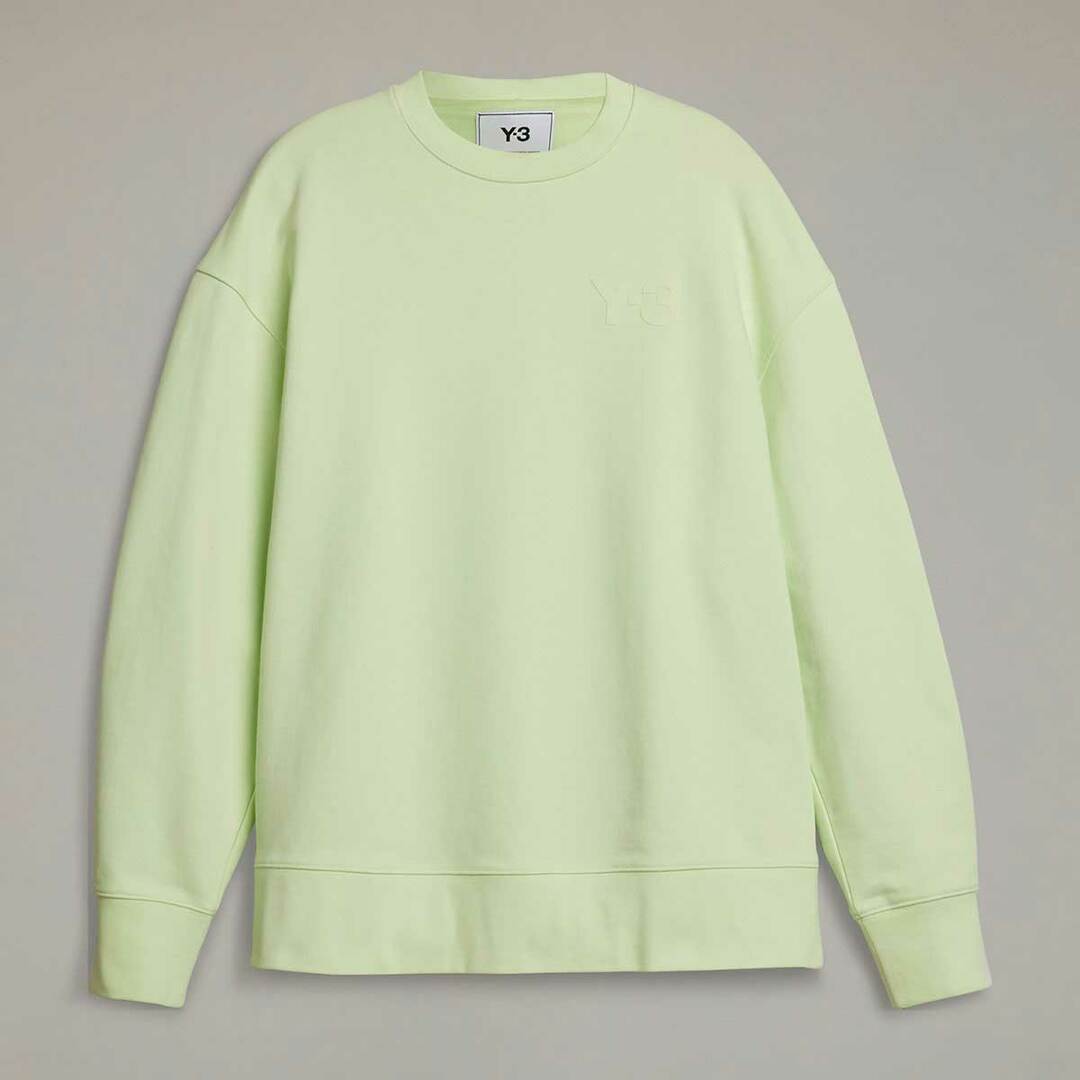 未使用】Y-3 ワイスリー M CLASSIC CHEST LOGO CREW SWEATSHIRT ...