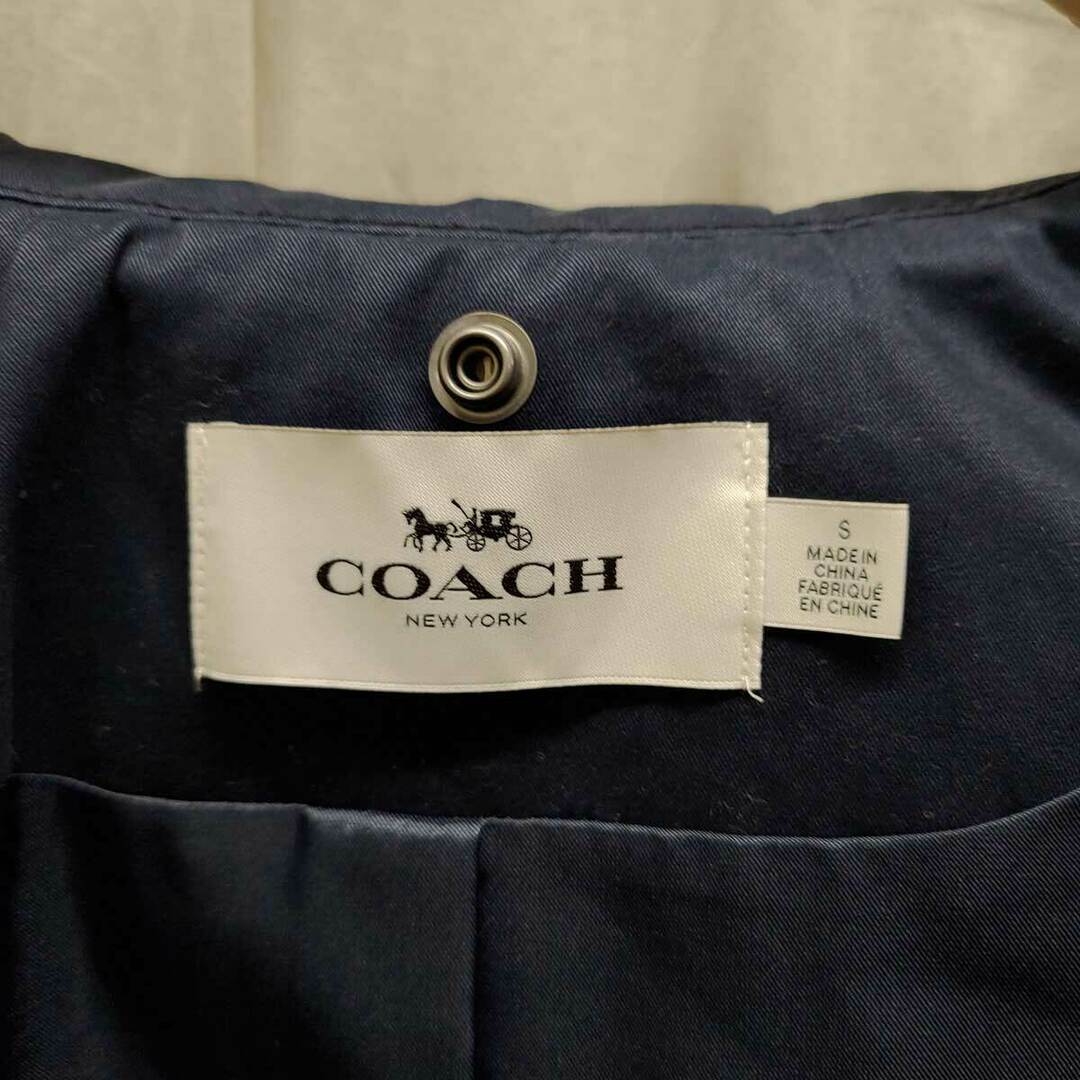 COACH コーチ M65 ミリタリーコート S ネイビー 中綿入りライナー付き