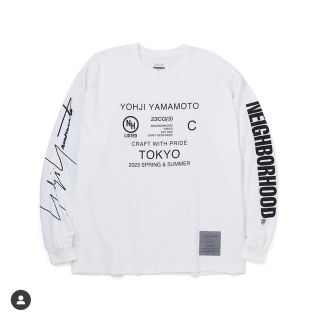 NEIGHBORHOOD - NEIGHBORHOOD×yohji yamamoto ロンT WHITE XLの通販