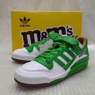 【未使用】adidas x M&Ms Forum Low 84 アディダス フォーラム ロウ 84 GY6314 サイズ25.5cm スニーカー コラボ グリーン メンズ(その他)