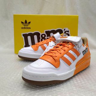 【未使用】adidas x M&Ms Forum Low 84 アディダス フォーラム ロウ 84 GY6315 サイズ25.5cm スニーカー コラボ オレンジ メンズ(その他)