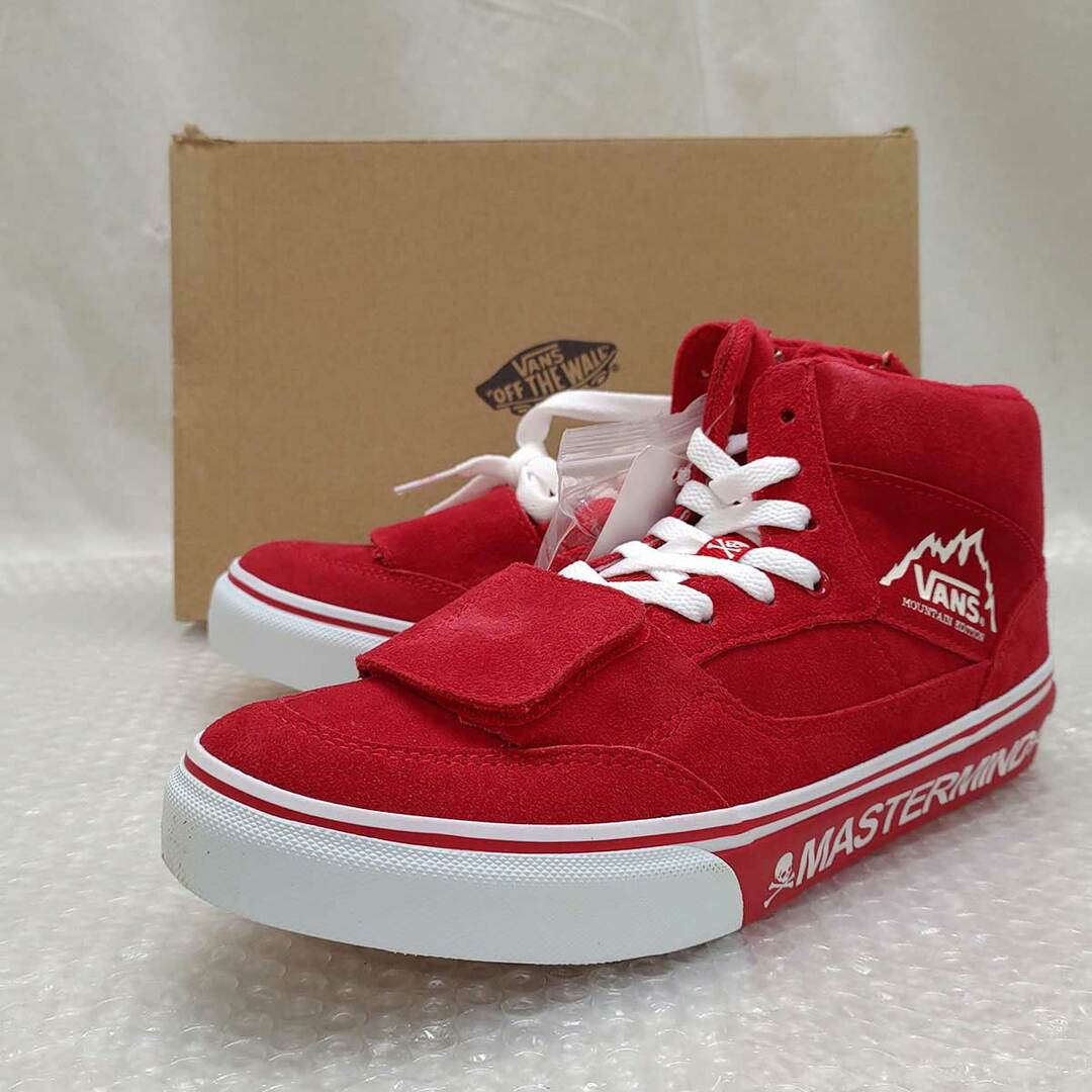 その他【未使用】MASTERMIND JAPAN×VANS/マスターマインド×バンズ スニーカー V42MASTERMIND MT.EDITION RED 27.0cm メンズ