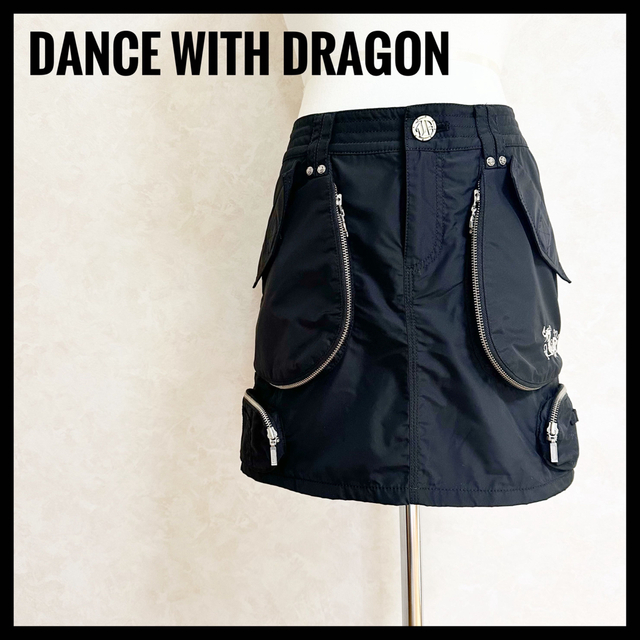 [1]ダンスウィズドラゴン 黒 スカート