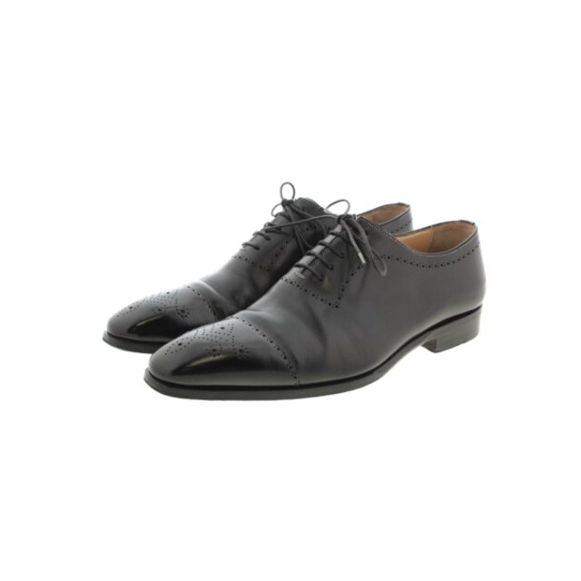 SANTONI サントーニ ビジネス・ドレスシューズ 7(25.5cm位) 黒 【古着