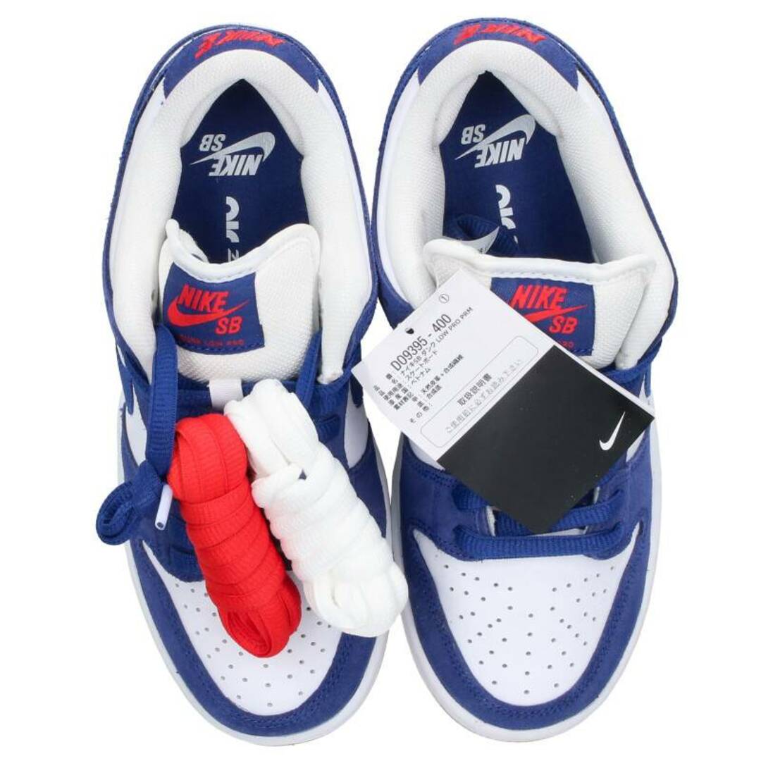 ナイキ  SB Dunk Low Los Angeles Dodgers/Deep Royal Blue DO9395-400 ダンクローロサンゼルスドジャース/ディープロイヤルスニーカー メンズ 23cm