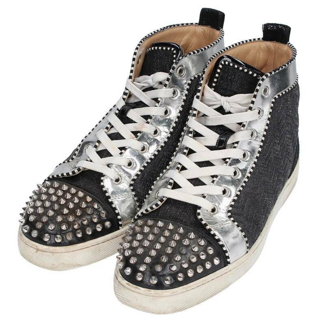クリスチャンルブタン LOU SPIKES スタッズ 編み込み 42 | www.kmsedu.in