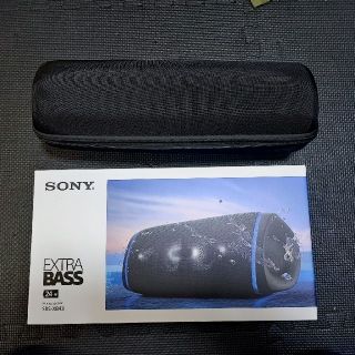 ソニー(SONY)のソニー ワイヤレススピーカー SRS-XB43 BCブラック　美品(スピーカー)