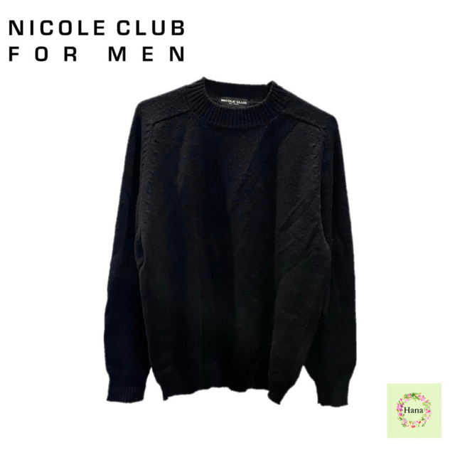 NICOL CLUB for men ニコルクラブフォーメン ニットセーター