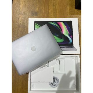 アップル(Apple)の【中古】MacBook Pro 13インチ(M1) 2020 スペースグレイ(ノートPC)