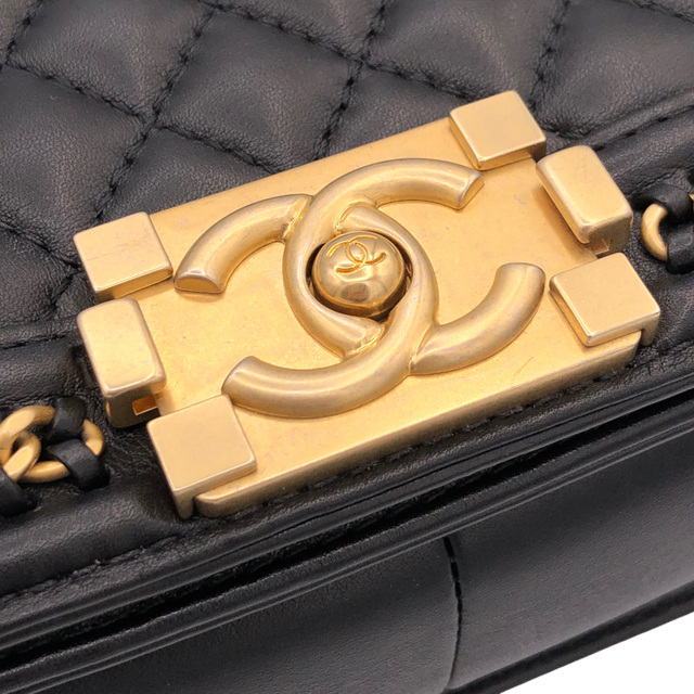 シャネル CHANEL ボーイシャネル トップハンドル ショルダーバッ