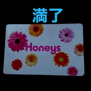 ハニーズ(HONEYS)のハニーズ ポイントカード満了(ショッピング)