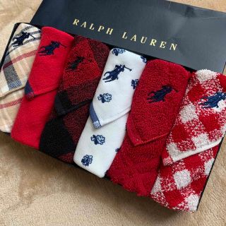 ラルフローレン(Ralph Lauren)の複数セットでお値引き致します・プレゼント⭐️ラルフローレン ガーゼタオルハンカチ(ハンカチ)