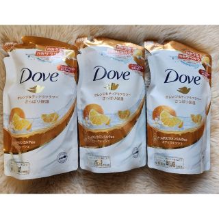 ダヴ(Dove（Unilever）)のダヴ ボディウォッシュ オレンジ＆ティアラフラワー つめかえ用(360g)×3(ボディソープ/石鹸)