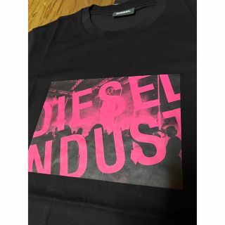 ディーゼル(DIESEL)のDIESEL  新品未使用　XXSサイズ　Tシャツ　カットソー　黒　ディーゼル(Tシャツ/カットソー(半袖/袖なし))