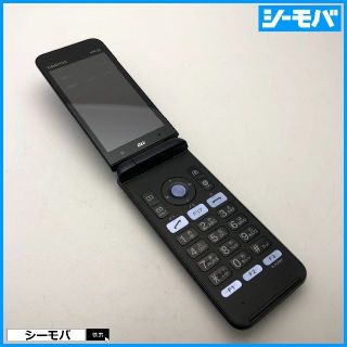 キョウセラ(京セラ)の877 GRATINA KYF37 中古 auガラケーネイビーブラック(携帯電話本体)